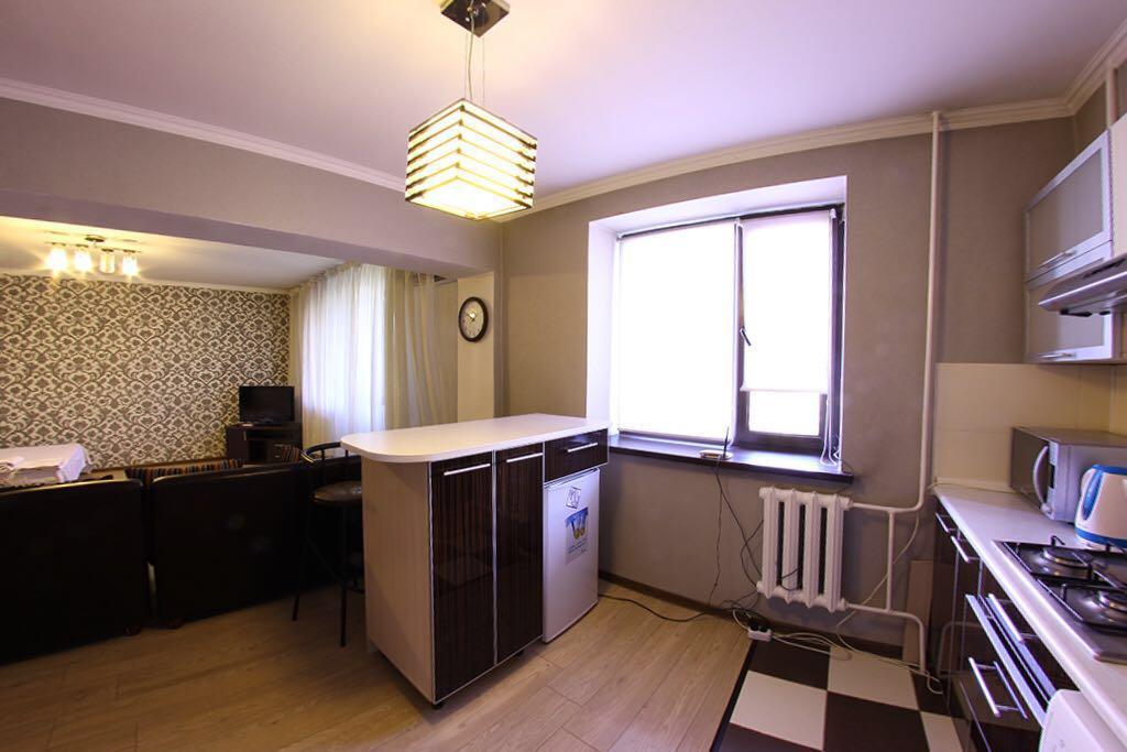 Apartments On Shevchenko 129 Almaty Exterior photo